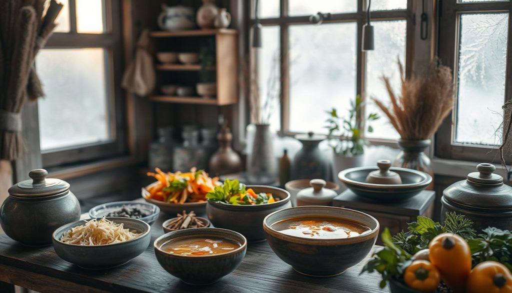 冬季進補養生概念